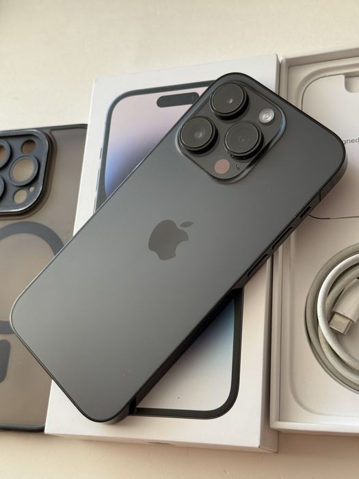 iPhone 14 PRO IDEALNY Black 128Gb