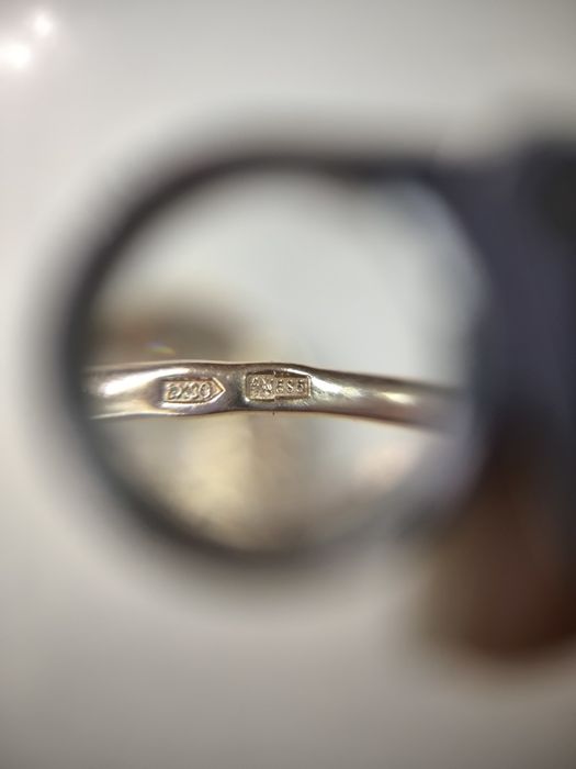 Кольцо золотое 18.5 размер