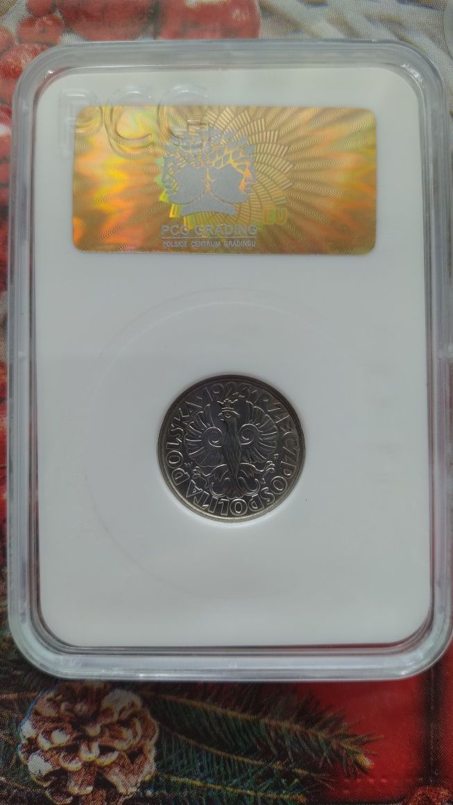 Moneta 2 ,RP 20 Groszy 1923 MAX NOTA MS69