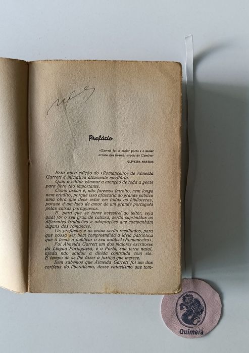 O romanceiro,vol. I, Almeida Garrett