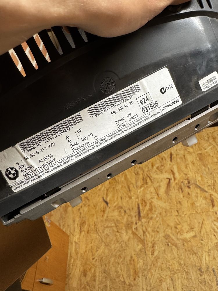 Radio CIC bmw e90 2010