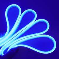 Tira LED efeito néon flexível e impermeável