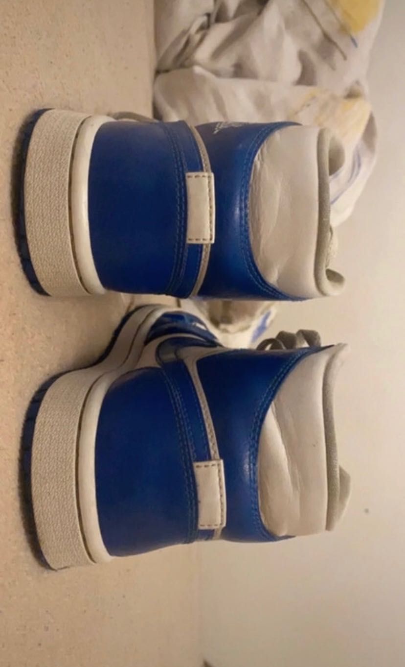 buty damskie oryginalne nike air jordan kentucky blue mid 1