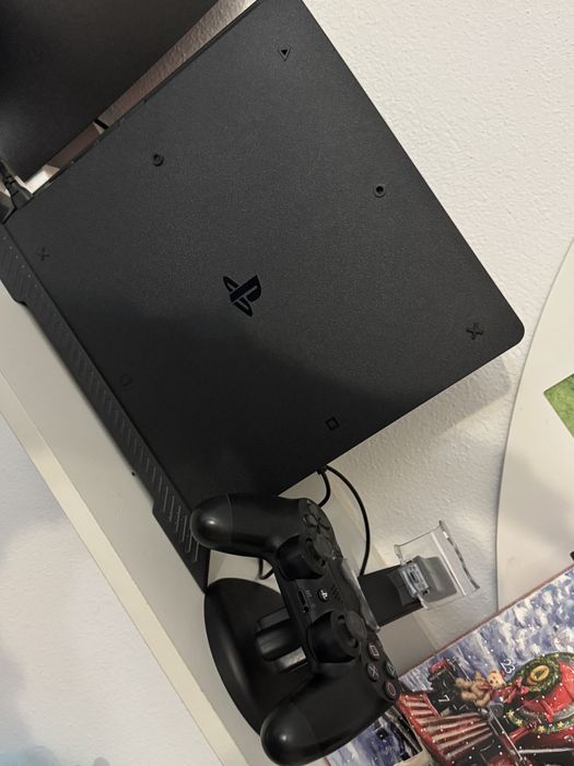 Ps4 + Jogos + suport comandos