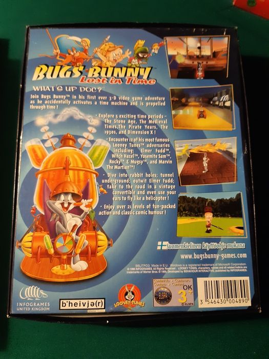 Jogo PC “Bugs Bunny - Lost in Time”