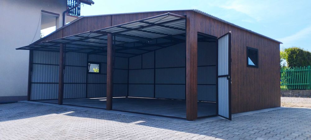 Garaż blaszany 9*6 garaż blaszak garaże blaszane 5x7 7x5 6x5 6x6