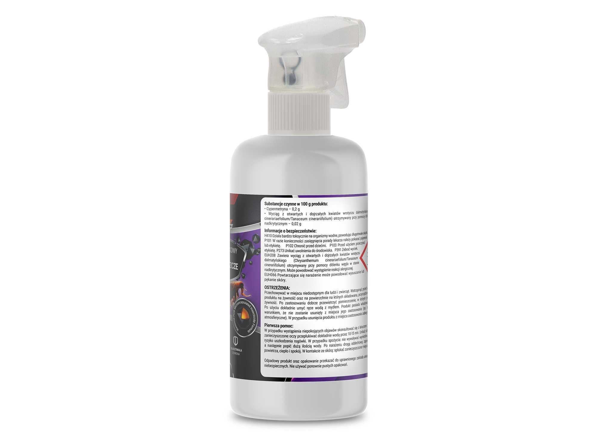 Preparat na pchły i kleszcze. Silny spray na insekty No Pest 500ml