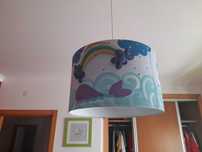 Conjunto candeeiros e molduras tema mar