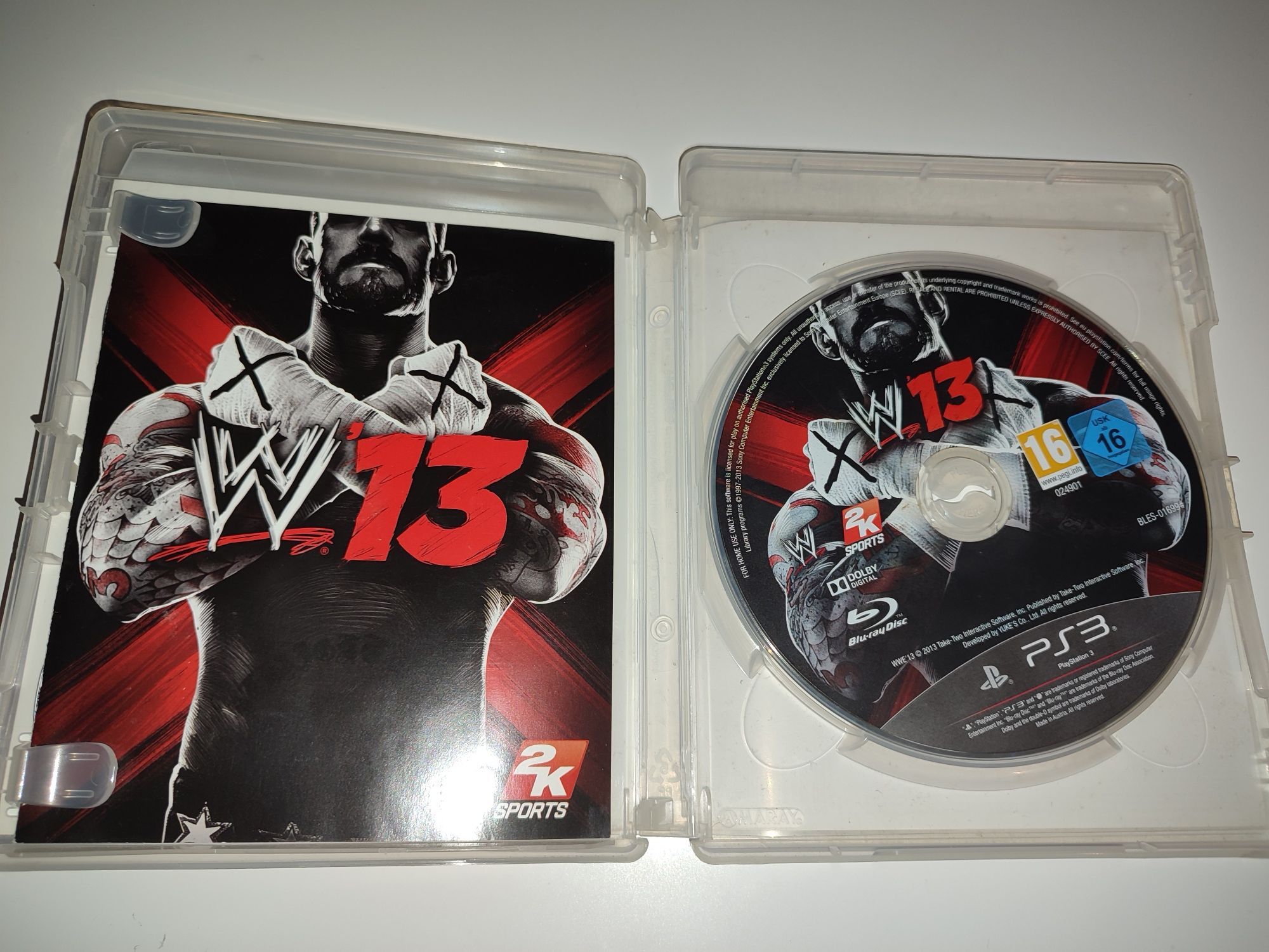 Gra Ps3 Wwe2k13 W13 WWE wrestling zapasy UFC gry PlayStation 3 Hit GTA