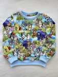 Bluza dziecięca z motywem Bluey- rozmiar 104