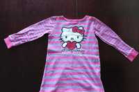 Bluza długa Hello Kitty / tunika dresowa rozm. 128 (8 lat)