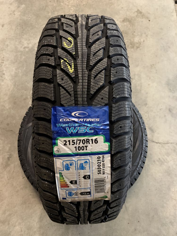 (5 шт) нові 215/70R16 Cooper Weather-Master WSC зимові шини