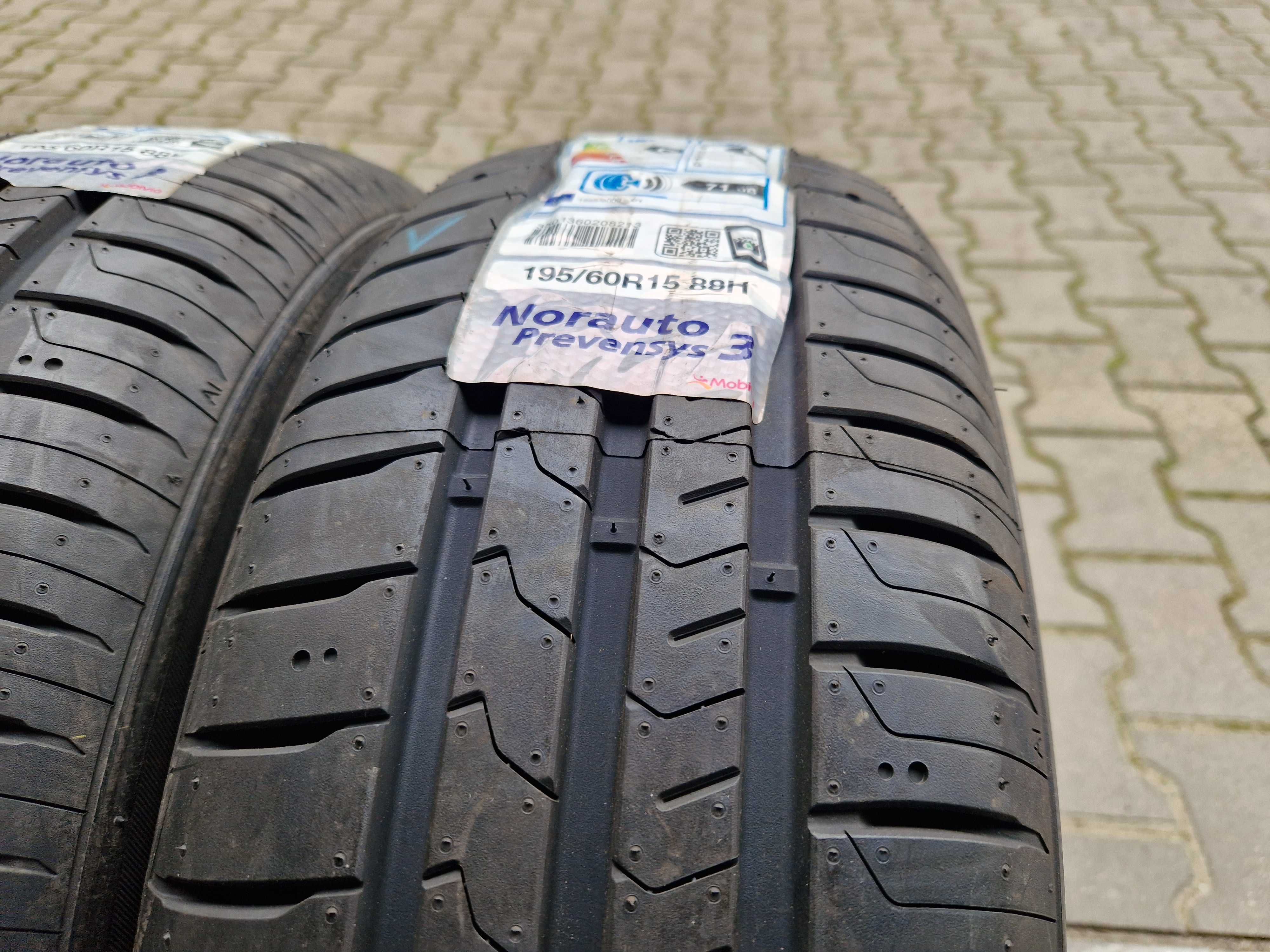 Norauto prevensys 3 195/60/15 88h 2szt nowe