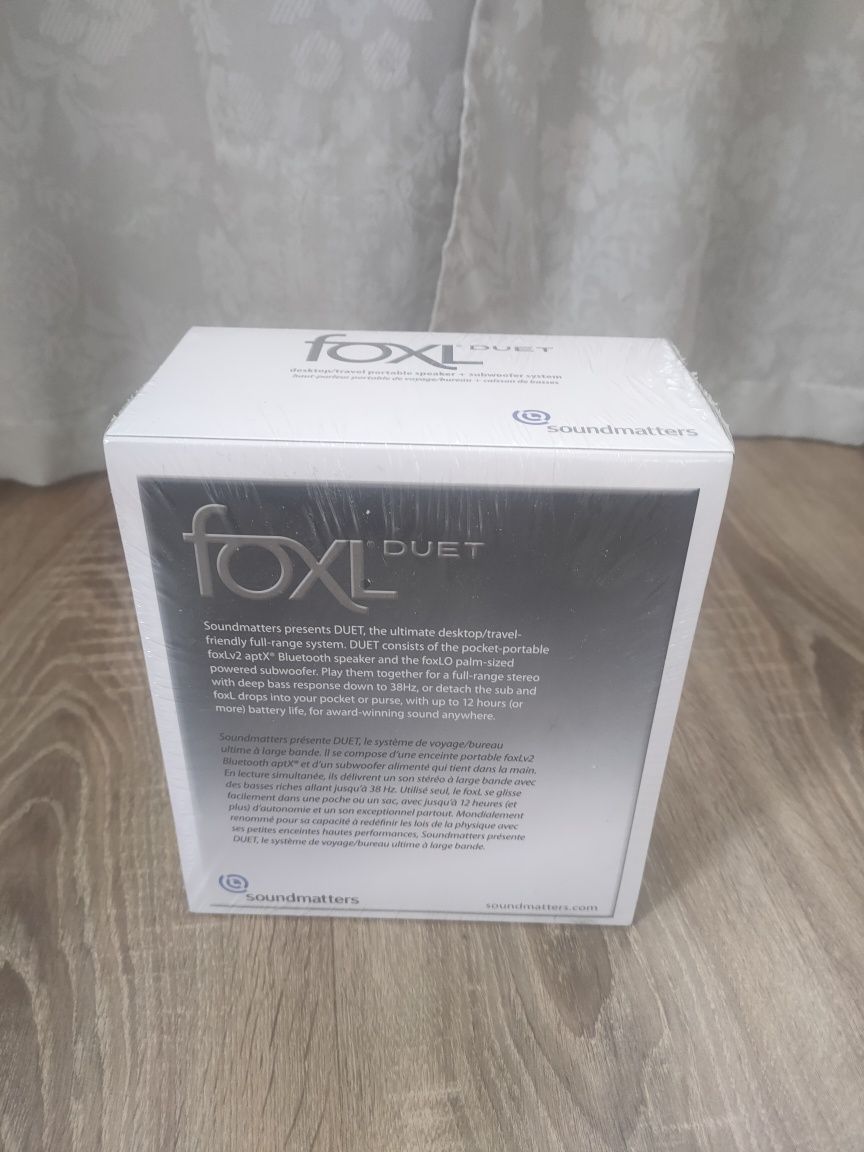foxl soundmatters aptx  duet  запечатанная легенда