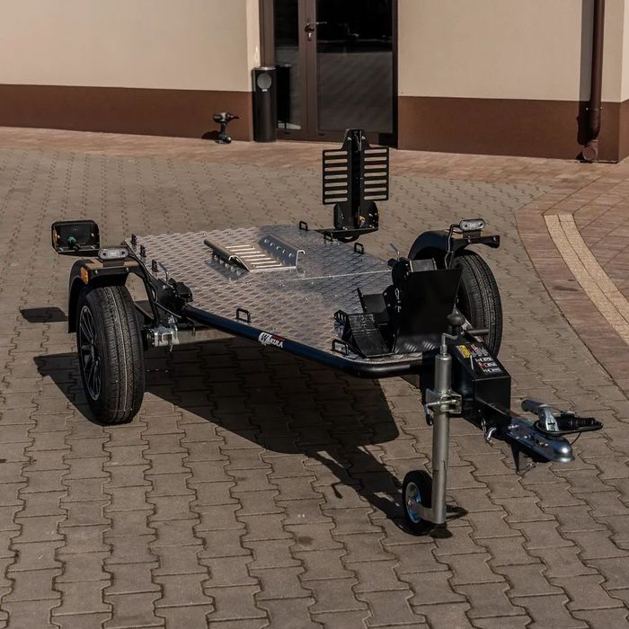 Lorries MT-1  Przyczepka Samochodowa pod Motocykl Lorries MT-1 FELGI ALU lub STALOWE