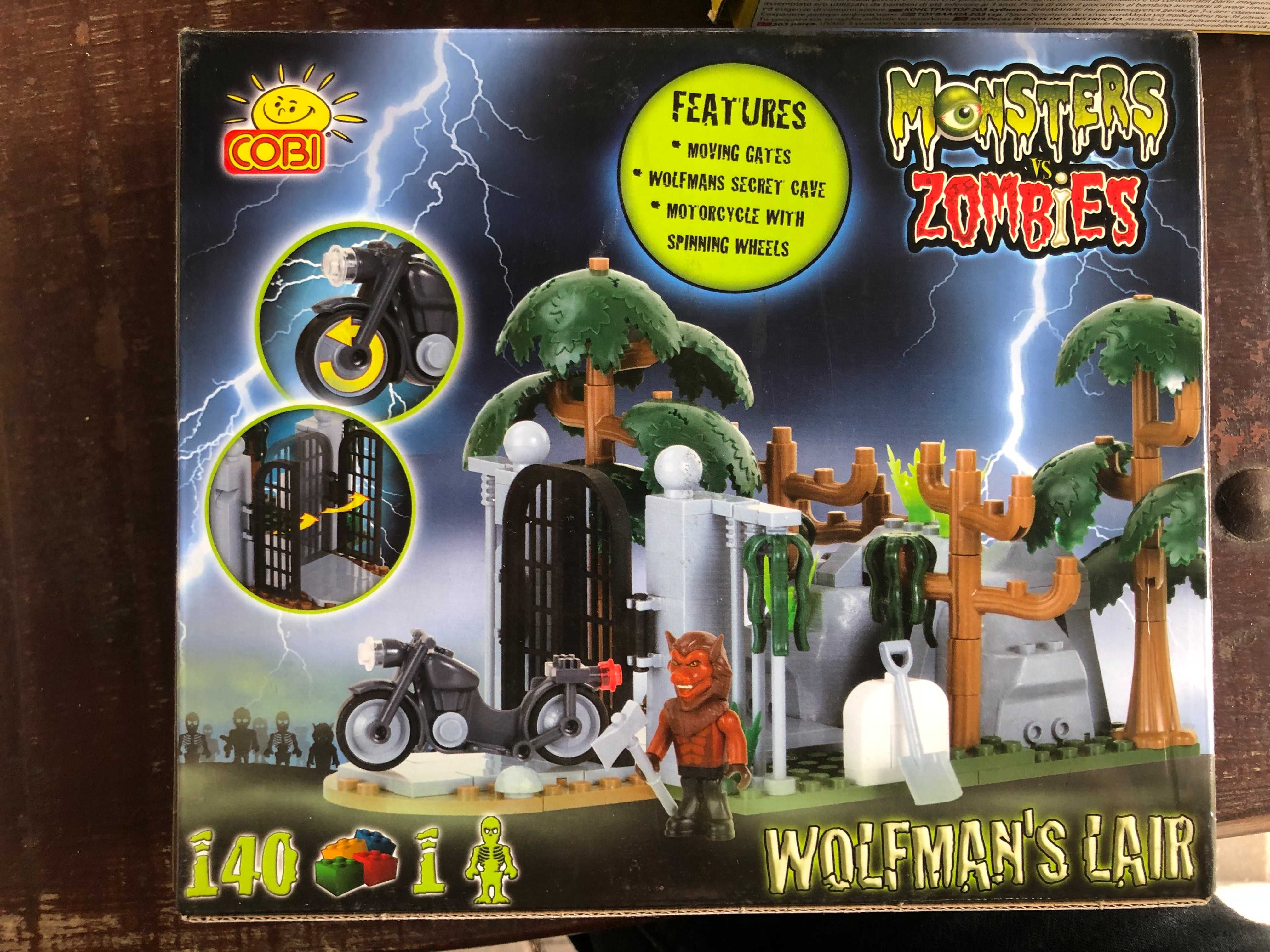 Cobi Monsters vs Zombies Kryjówka Wilkołaka Nowe