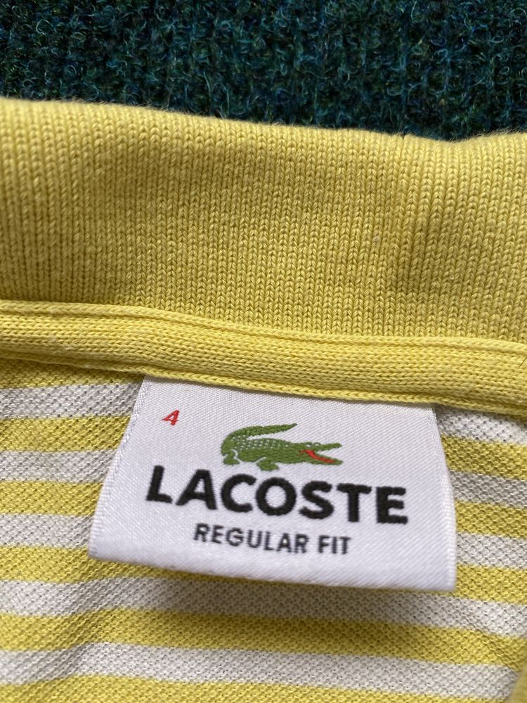 Поло Lacoste з логотипом/Нові колекції/Оригінал/