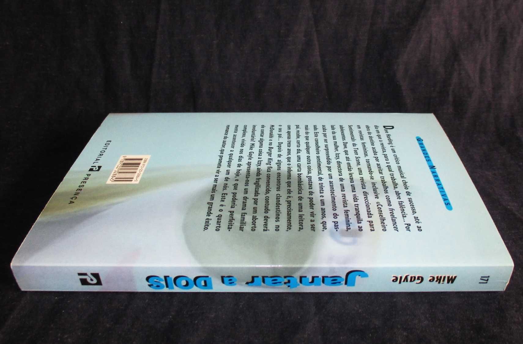 Livro Jantar a Dois Mike Gayle