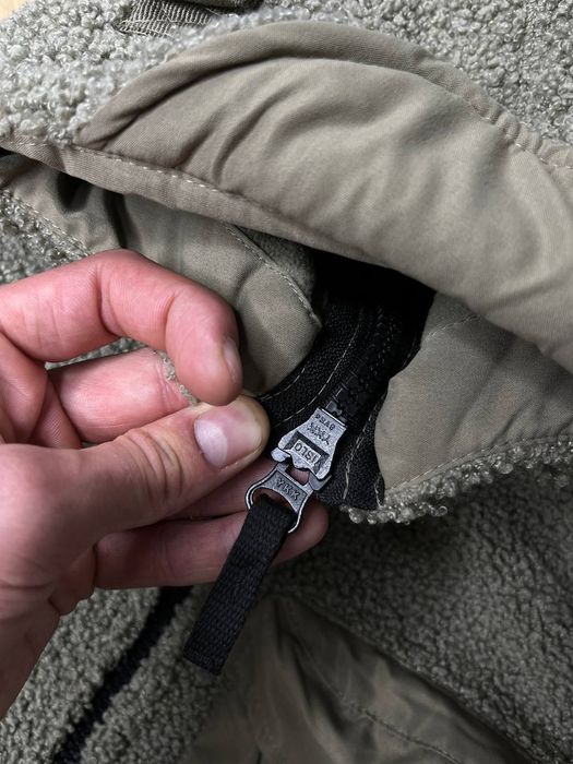 Пуховик Шерпа Stone Island Hooded FLEECE JACKET BLACK