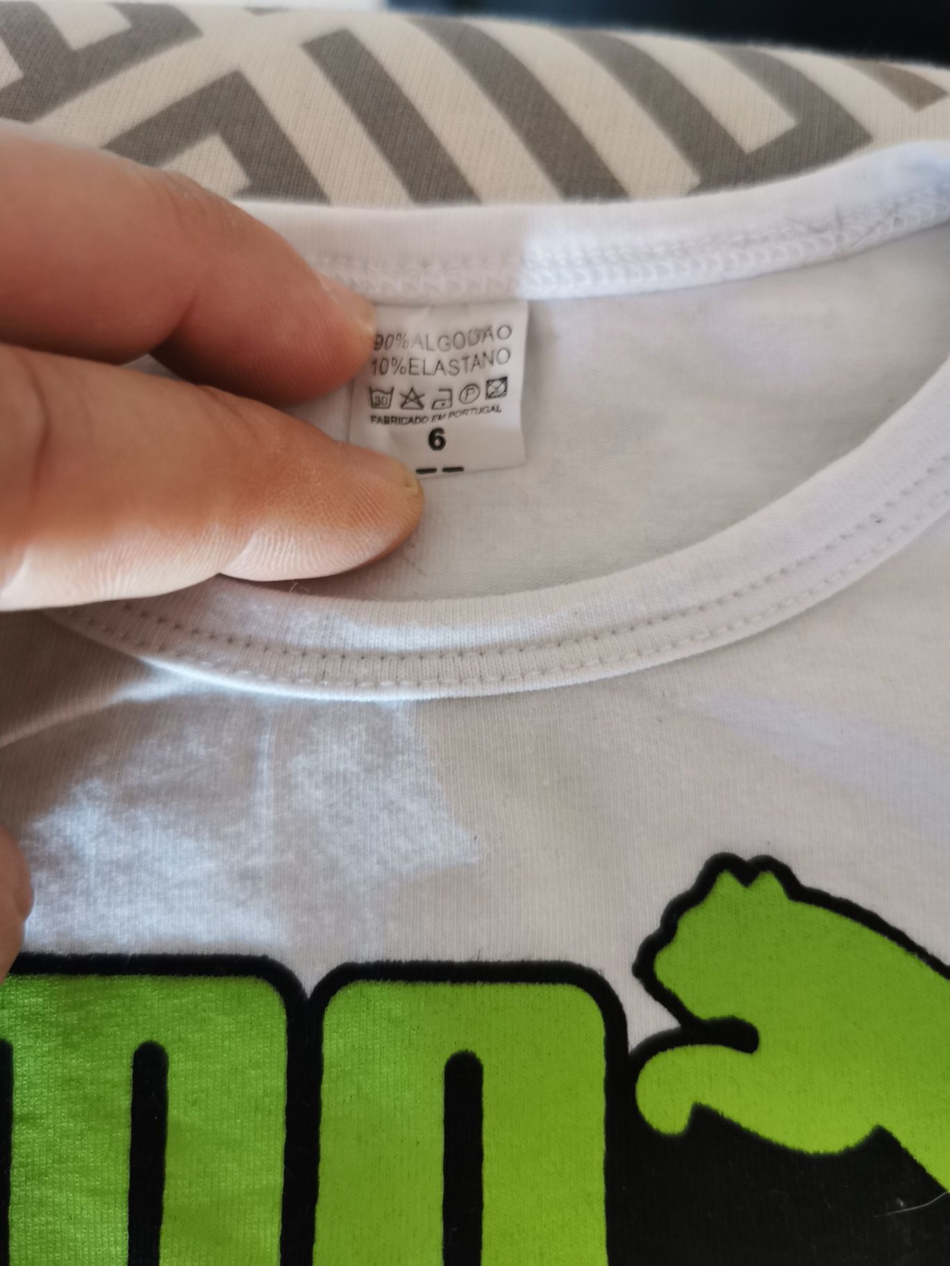 Puma conjunto criança T6