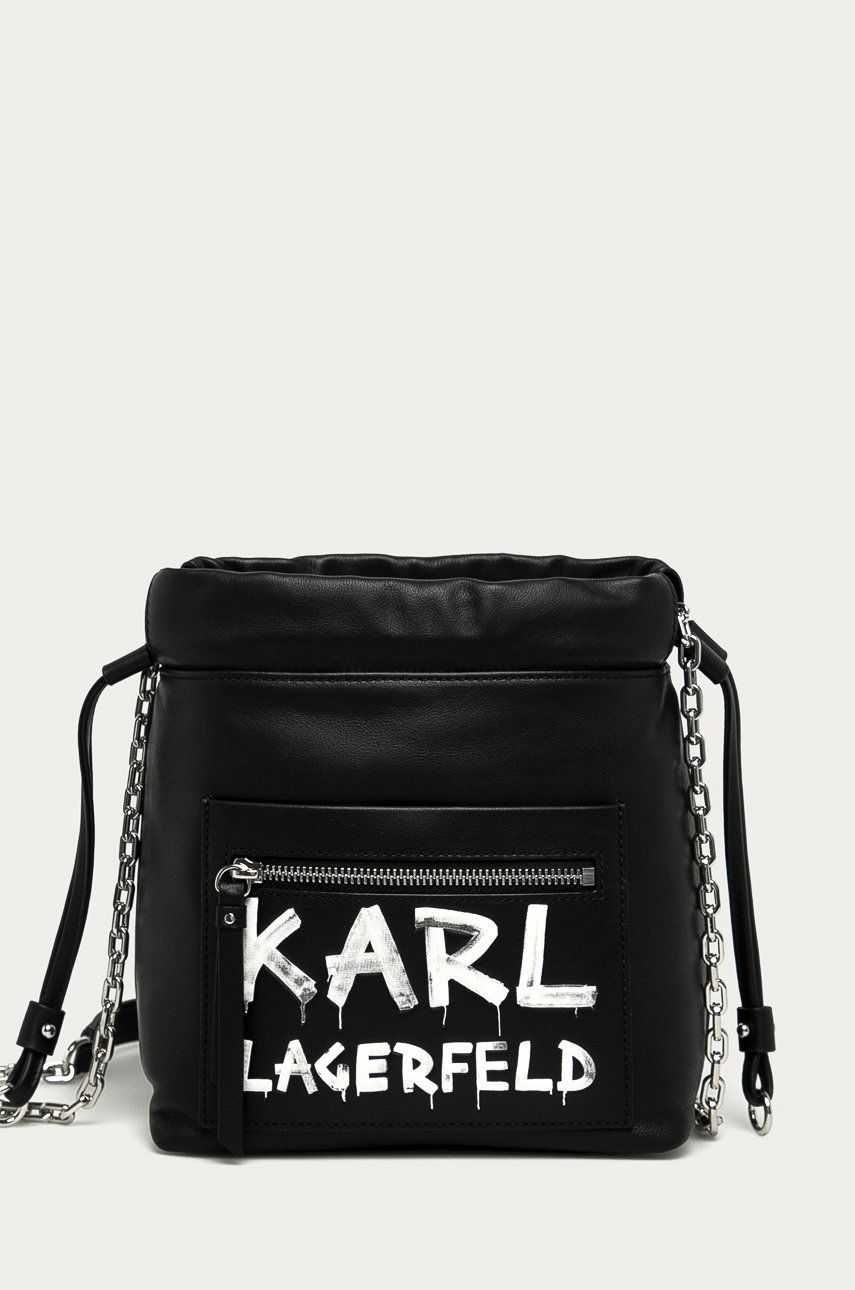 Karl Lagerfeld torebka orginalna skóra naturalna