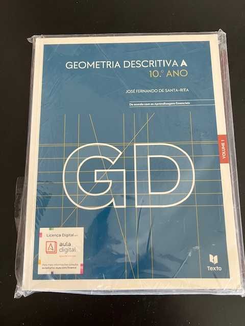 "GD 10" - 10º ano - Geometria Descritiva A -  Manual Aluno (NOVO)