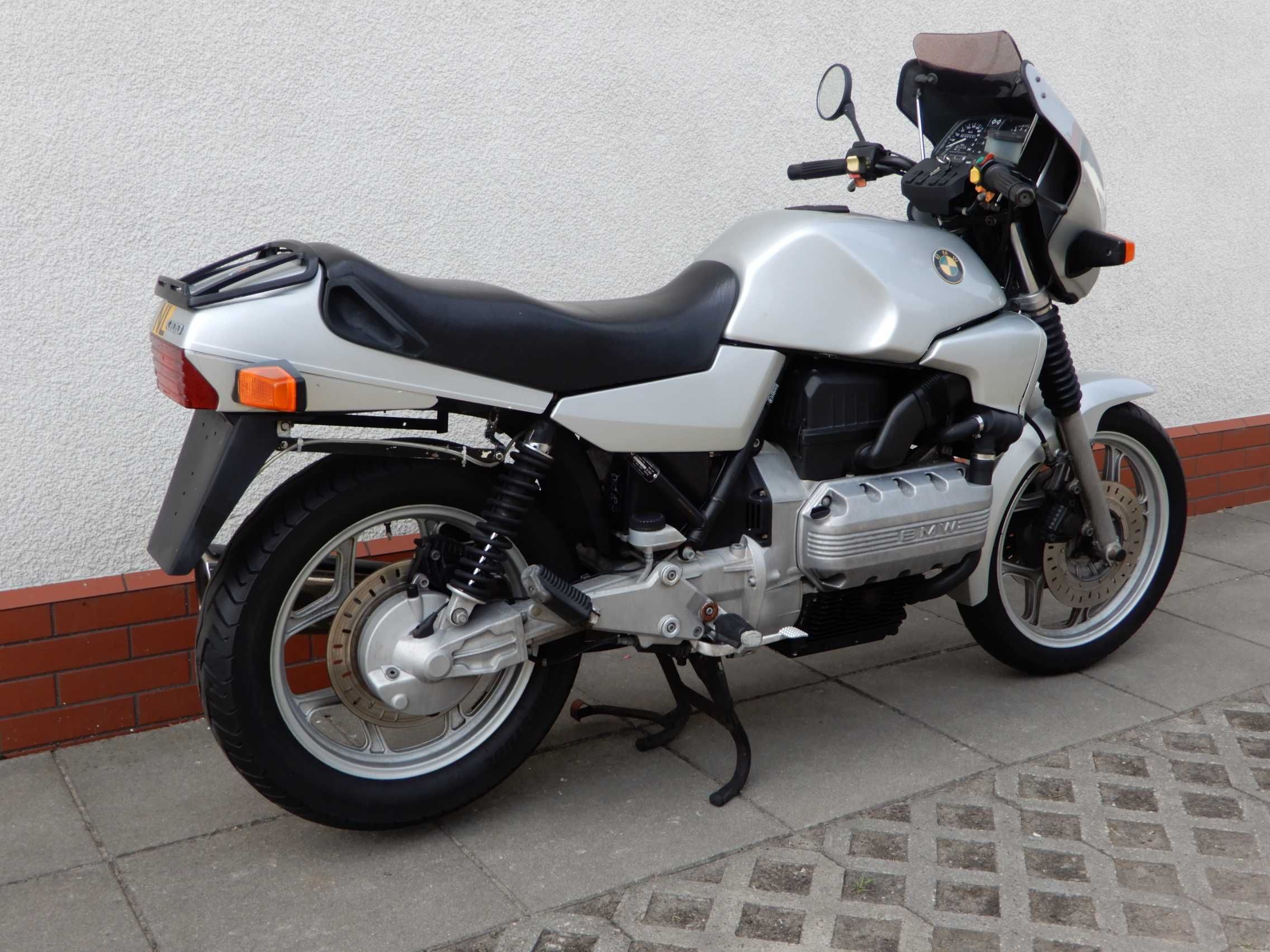 BMW K100 .oryginal KASETA na okrągłej lampie.unikat.[nie gs750t,xj700]