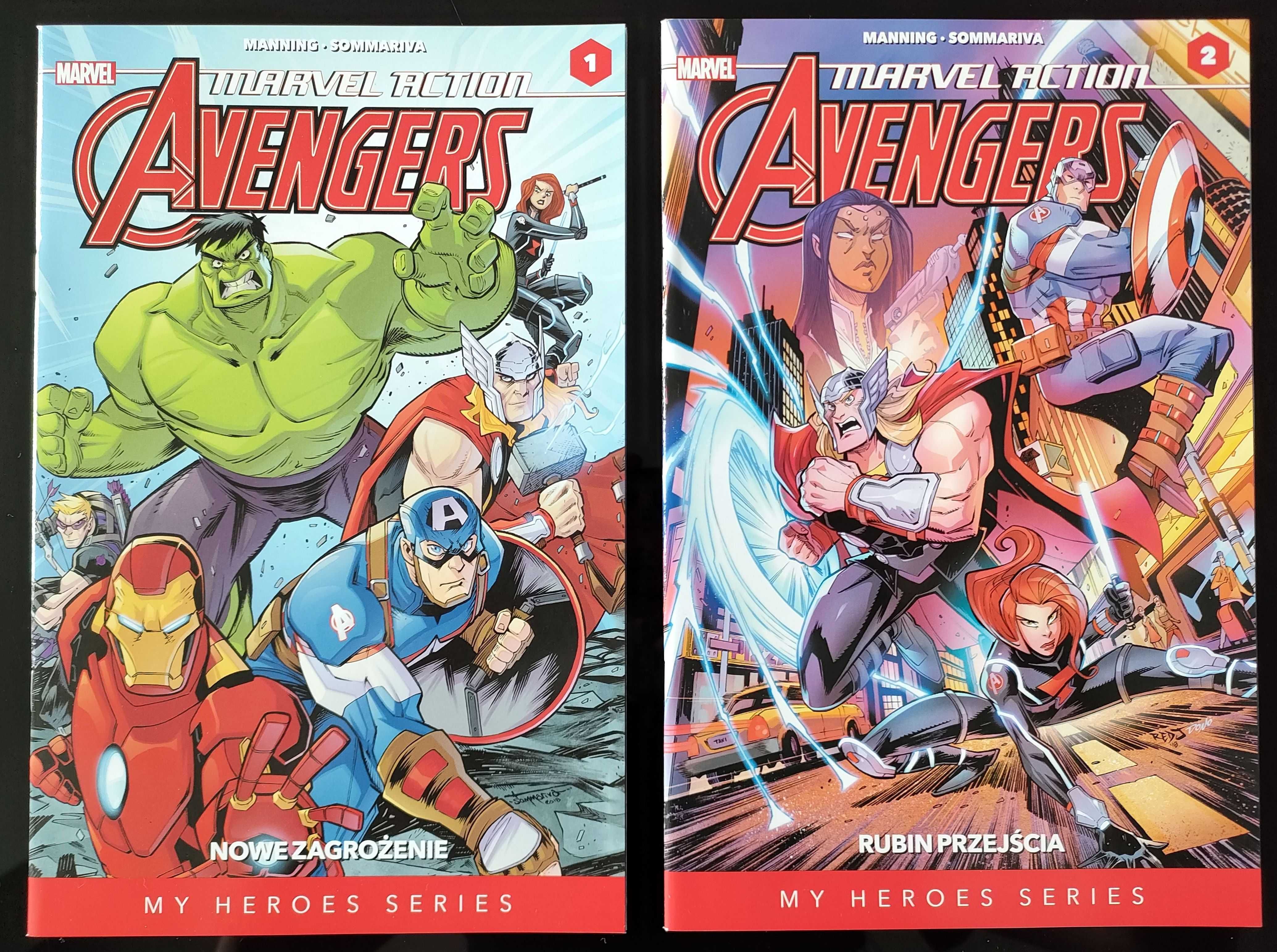 Marvel Action - My Heroes Series - 10 komiksów (komplet) - Super stan!