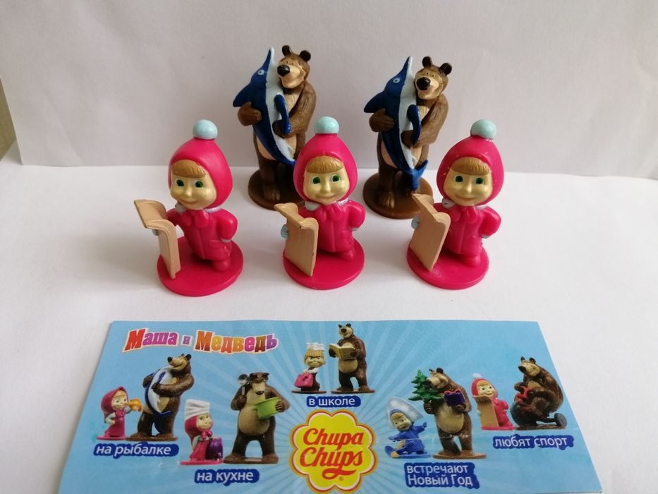 CHUPA CHUPS / Чупа Чупс Серия "Маша и Медведь", 2011 г.