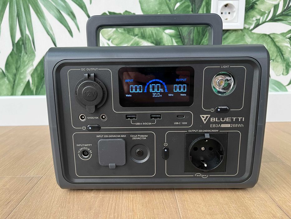Зарядна станція BLUETTI EB3A | 600W 268Wh