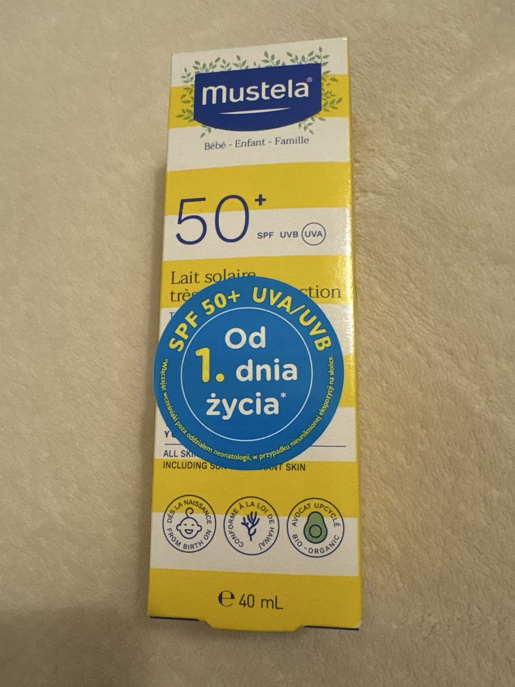 Mustela mleczko przeciwsłoneczne 40ml