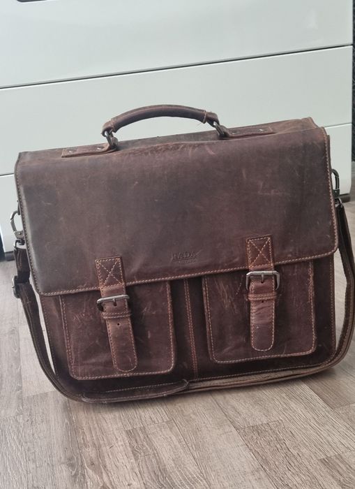 Шкіряний портфель