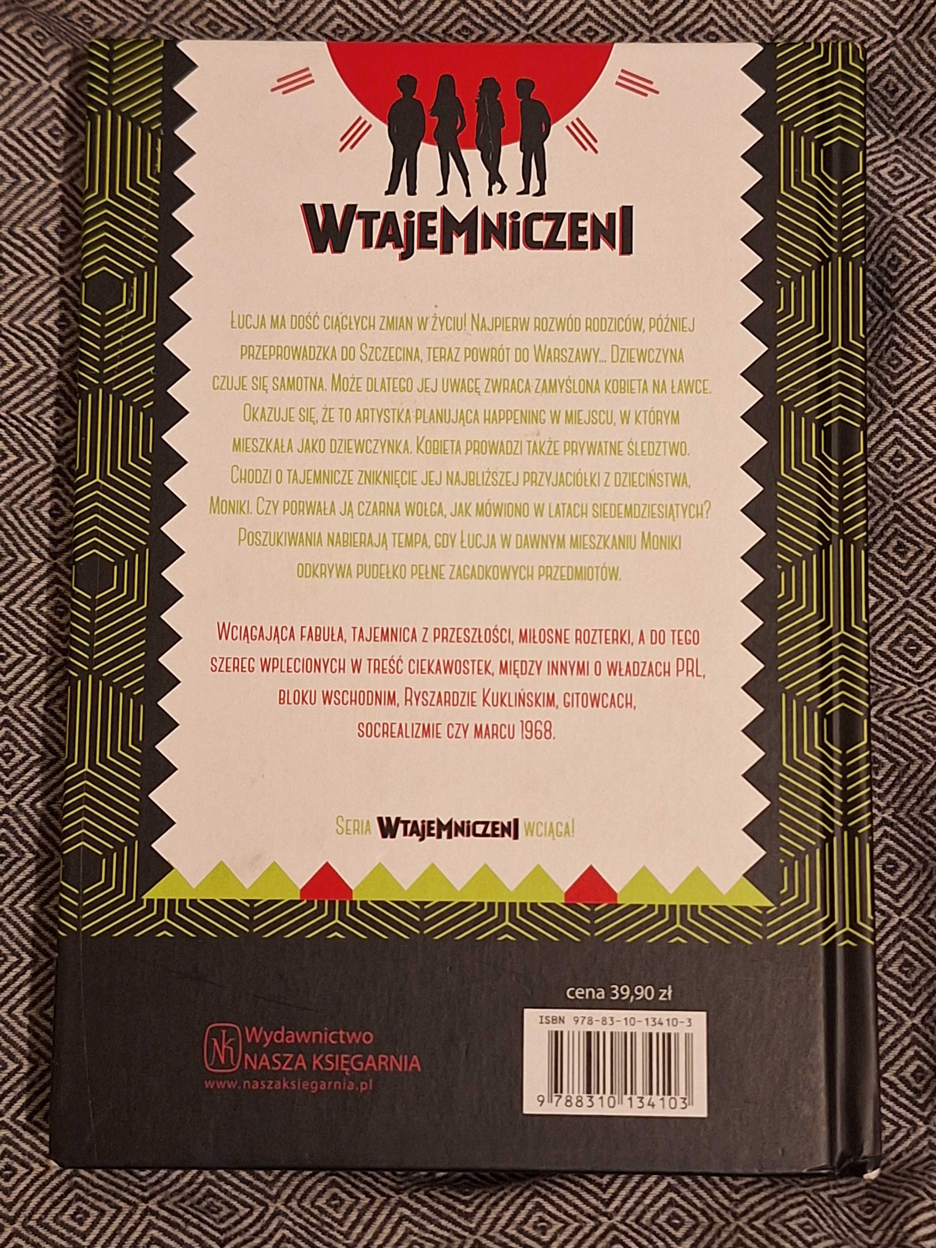 Książka ,,Wtajemniczeni. Czarna Wołga. Tajemnica z przeszłości."