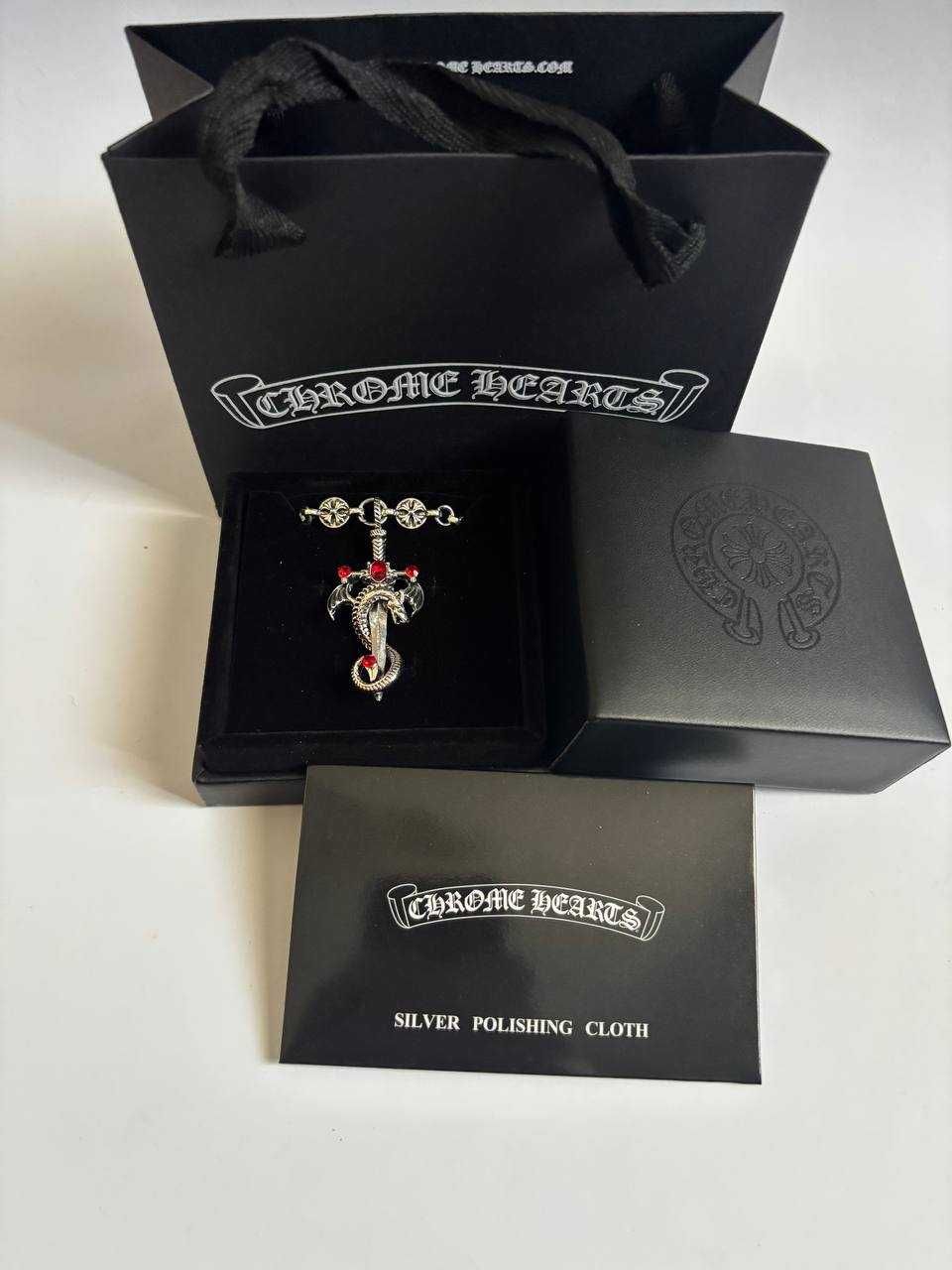 Підвіска Chrome Hearts | Кулон Хром Хартс | Нові