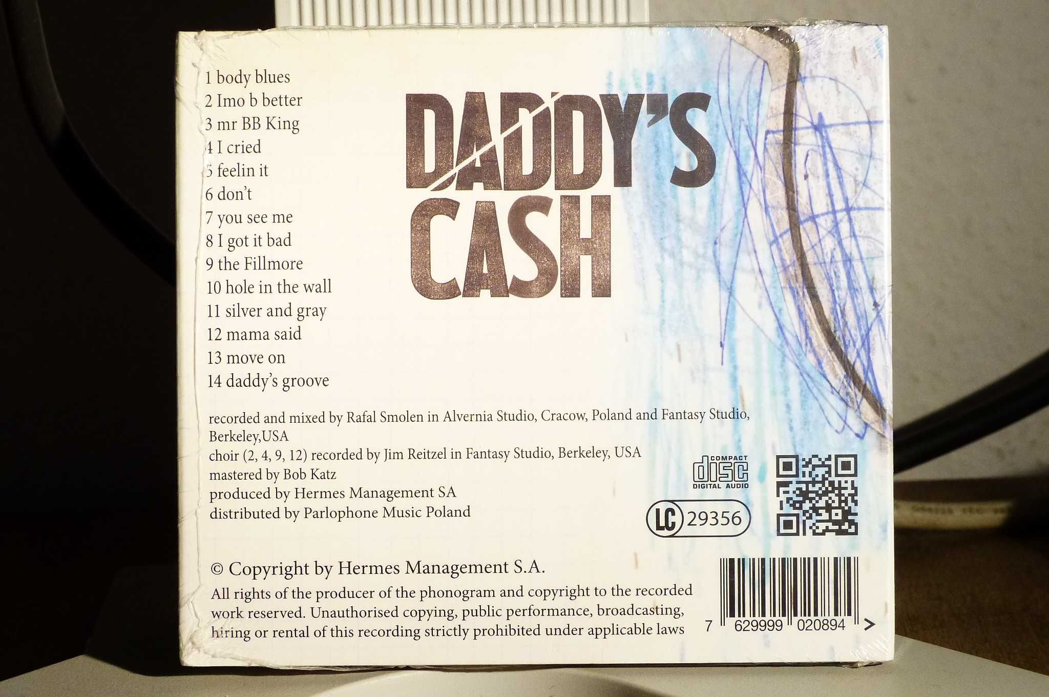 CD Daddy's Cash Body Blues / nowa