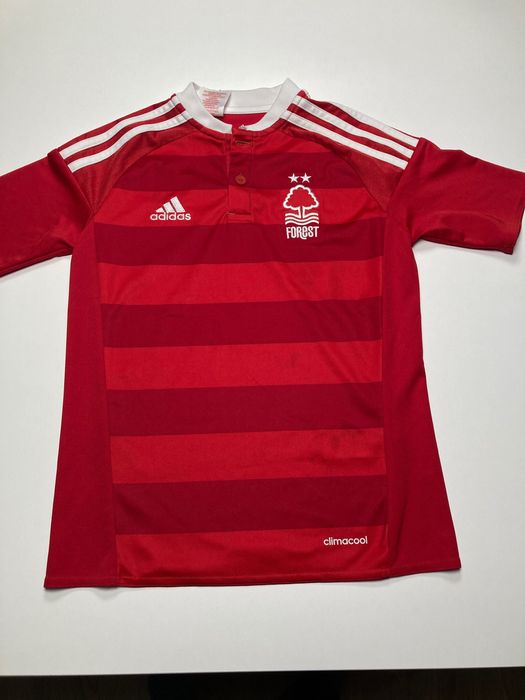koszulka adidas, czerwona, rozmiar 140