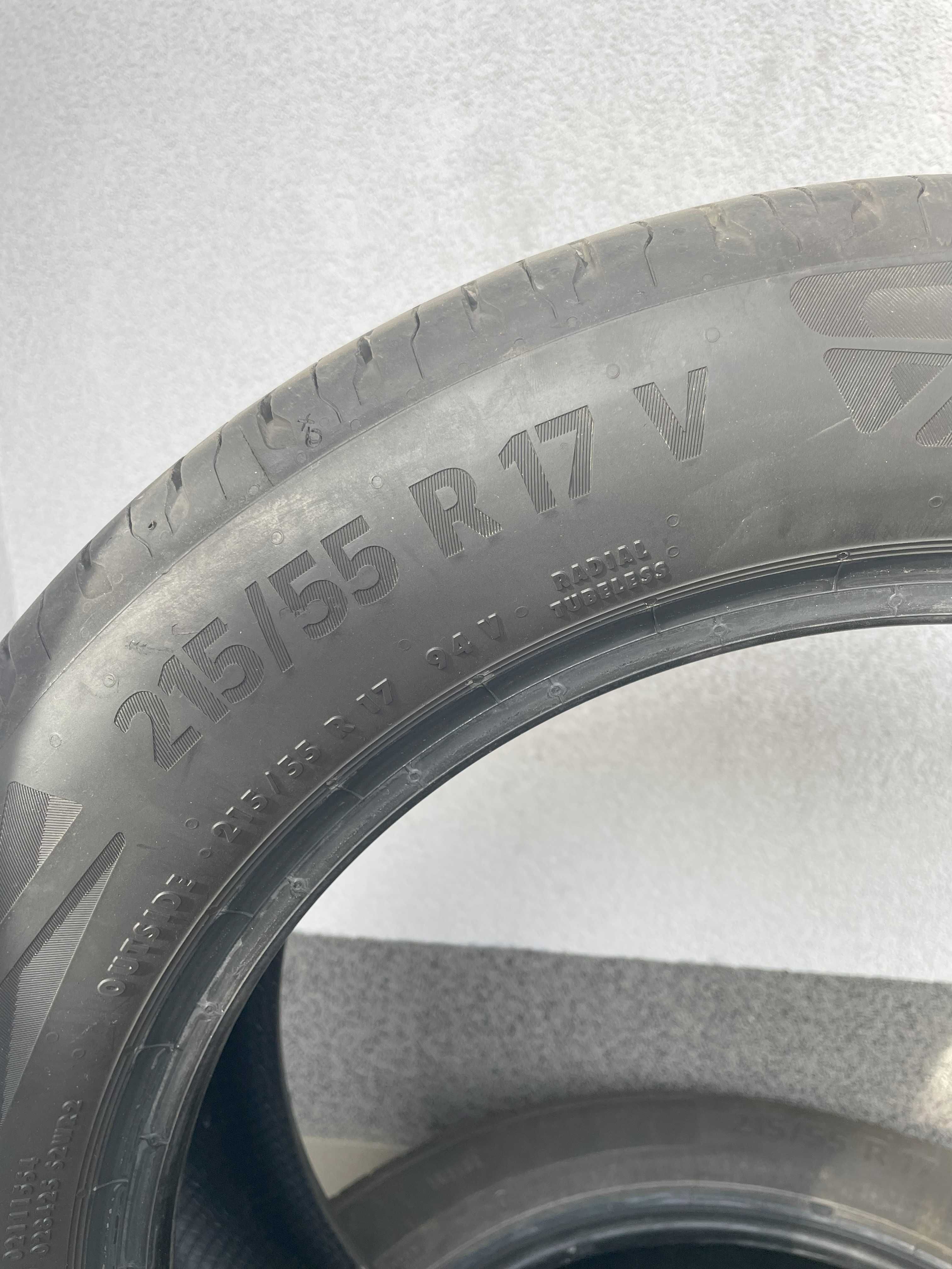 opony letnie Continental 215/55 R17V nowe