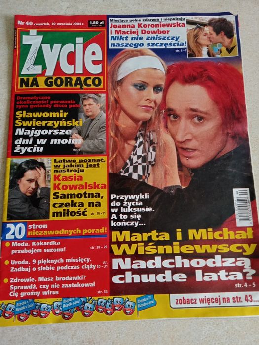 Czasopismo Życie na gorąco 2004 r.