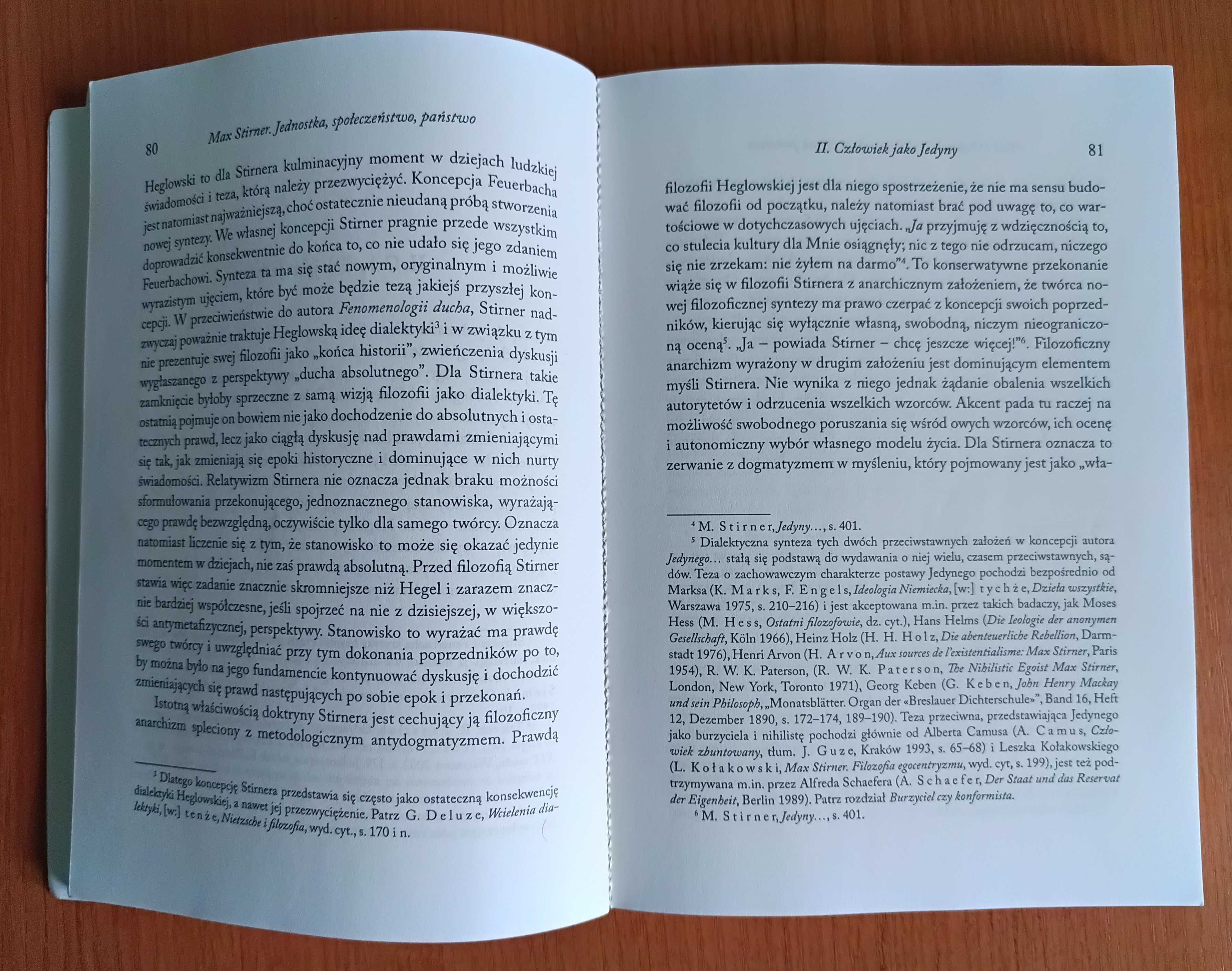 Maciej Chmieliński "Max Stirner. Jednostka, Społeczeństwo, Państwo"