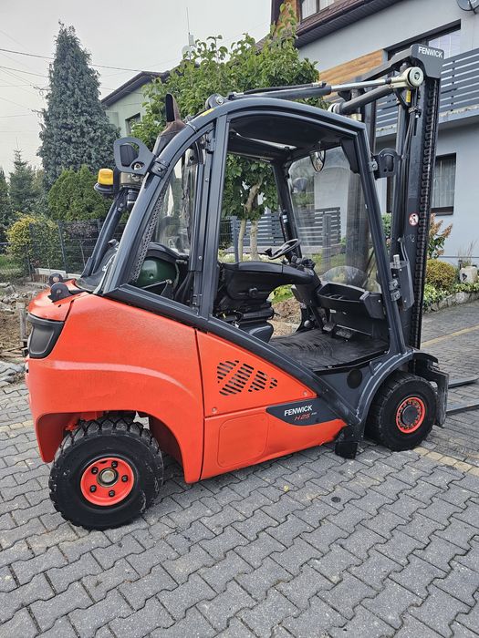 Wózek widłowy FENWICK-LINDE H25T-02 LPG 4.1m 2014r transport gwarancja