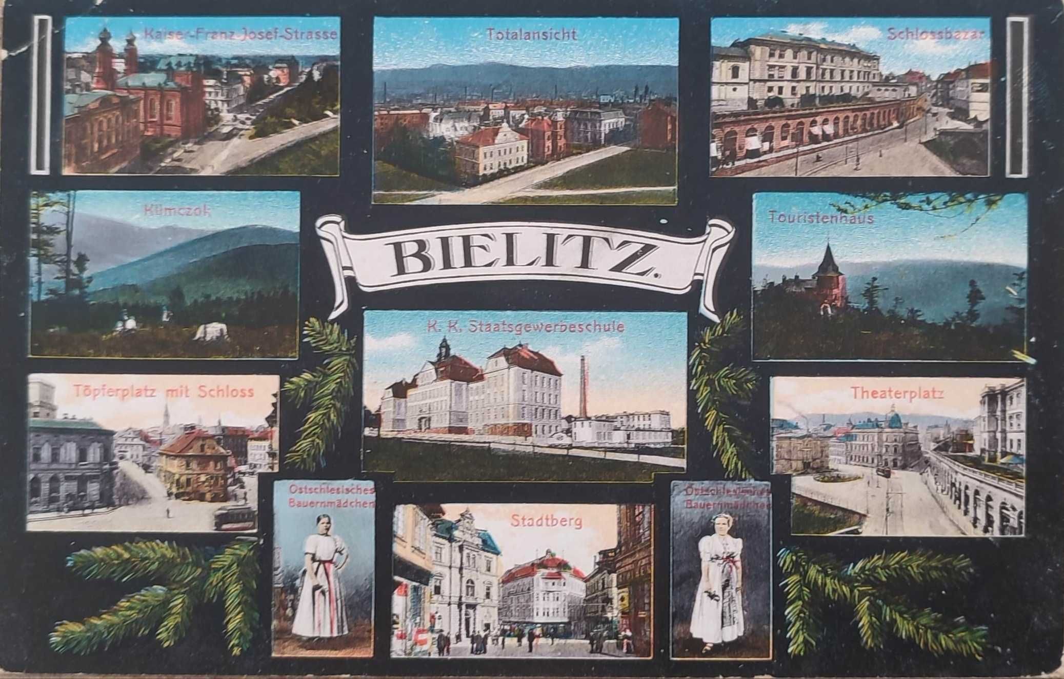 Pocztówka - Bielsko Bielitz