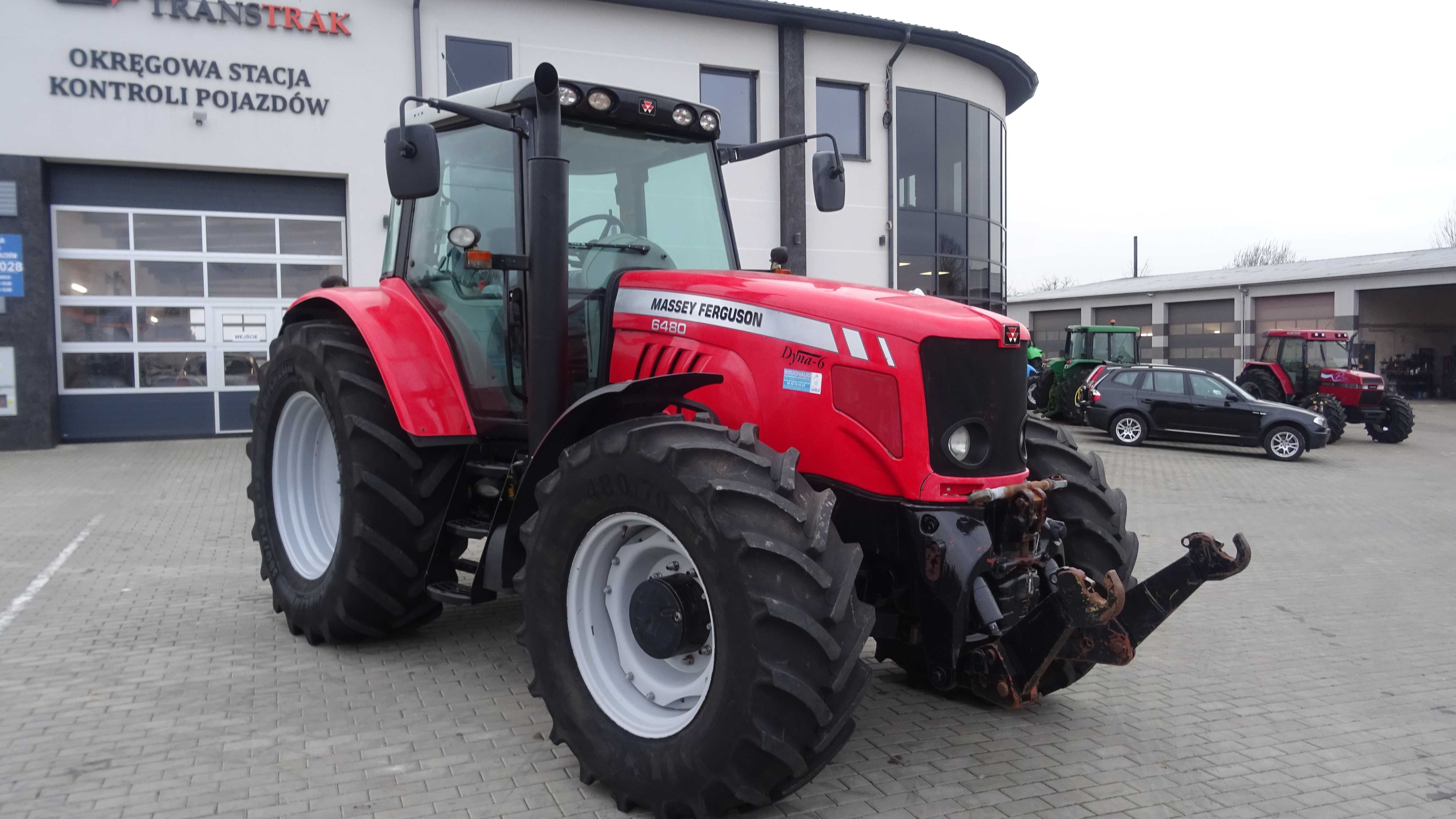 Massey Ferguson 6480 sprowadzony 2008r