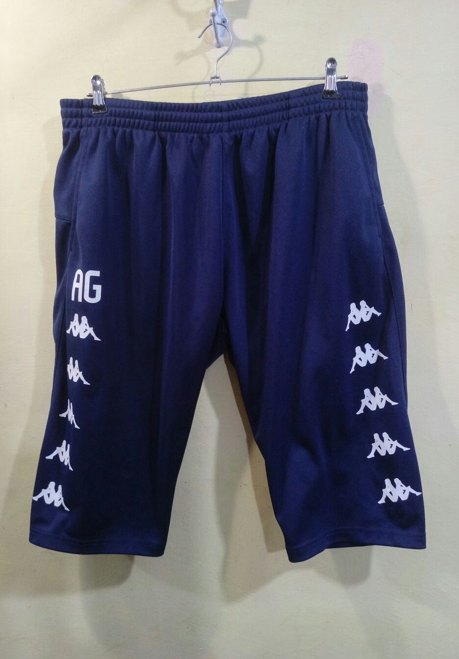 Оригінал сині чоловічі спортивні шорти Kappa AG
