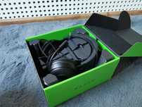 Nowe Słuchawki przewodowe Razer Kraken bez poduszek minijack