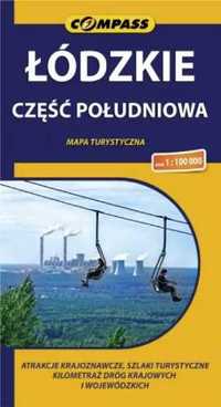Mapa turystyczna - Łódzkie cz. południowa 1:100 000 - praca zbiorowa