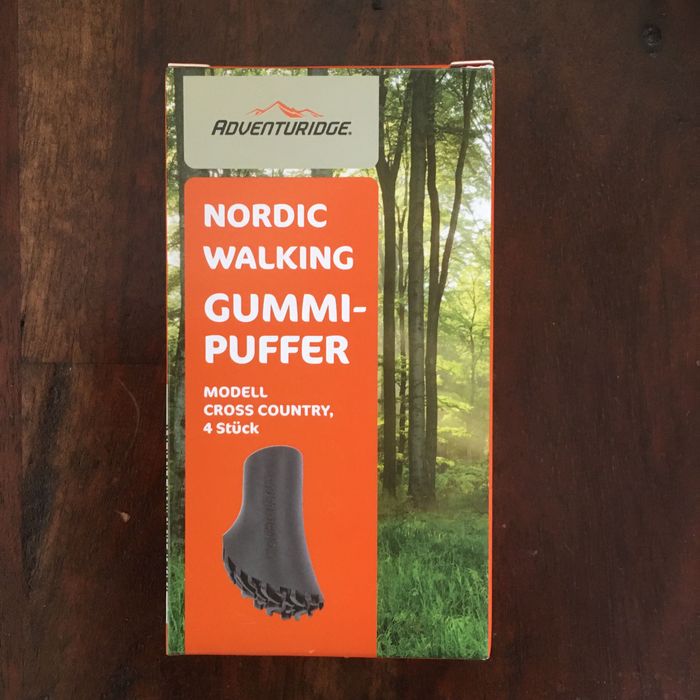 Nordic Walking, bufory gumowe do kijkow