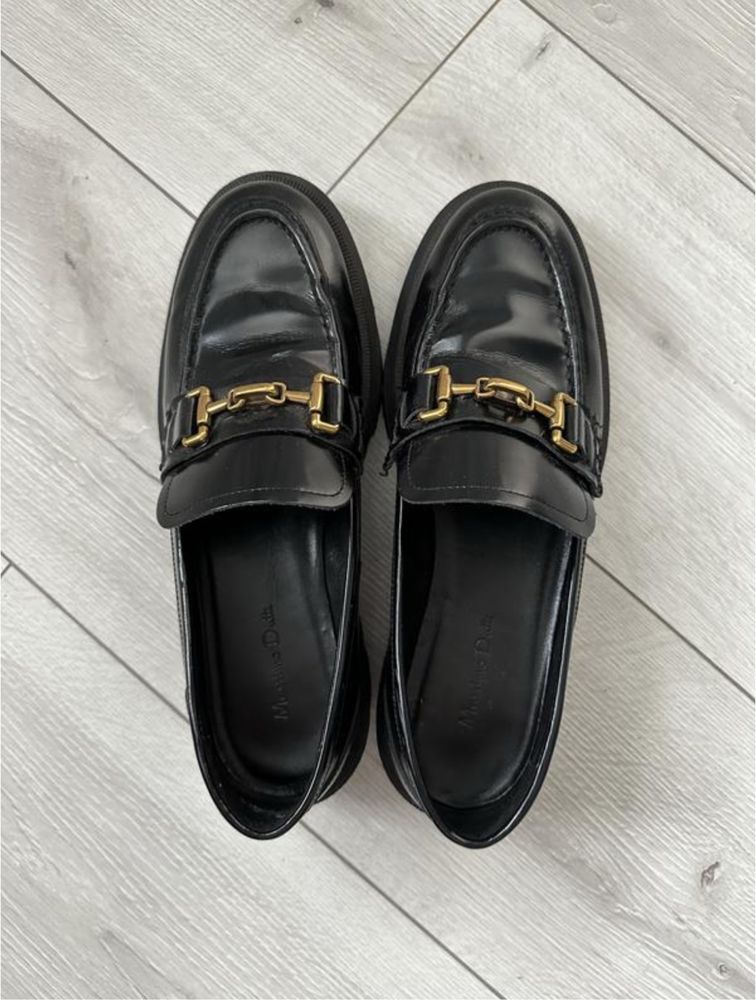 Шкіряні лофери massimo dutti