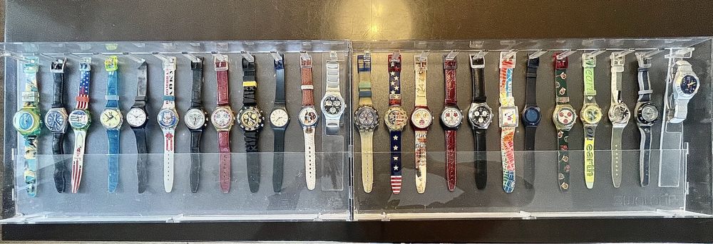 Coleção vintage Swatch