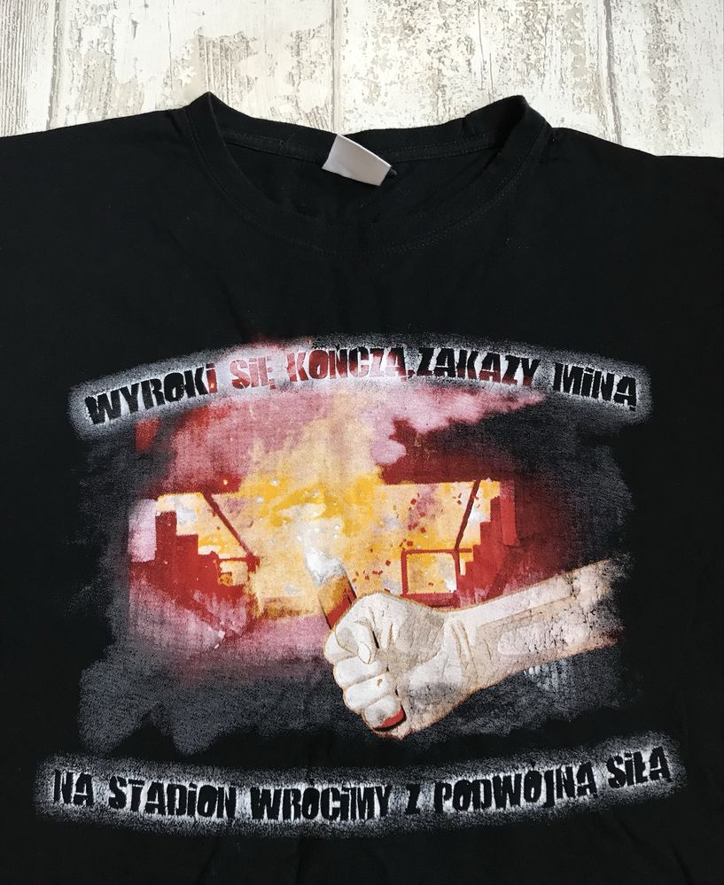 Koszulka Korona Kielce Acab Fanatic Hooligans XXL Unikat Idealna !