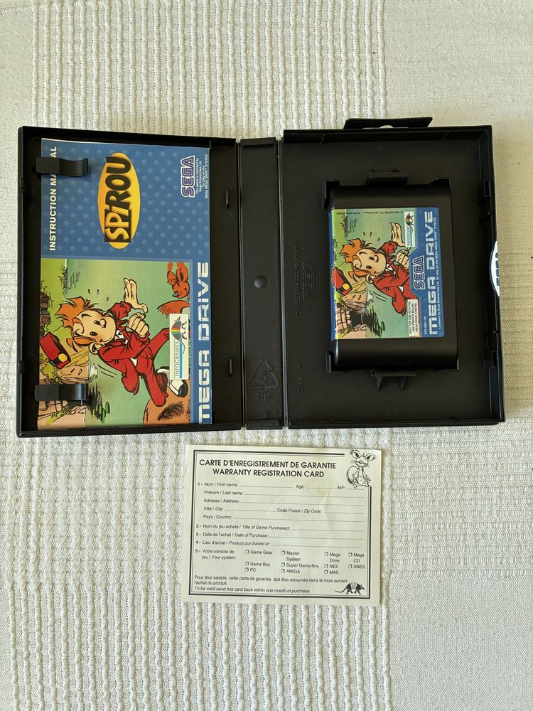 Spirou mega drive
